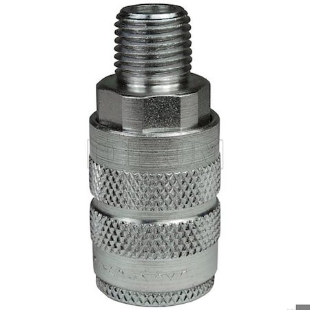 Dixon F Series Industrial Male Quick Disconnect Pneumatic Manual Coupler, 500 psi Pressure, 303 Stainless 2FM1-S